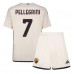 AS Roma Lorenzo Pellegrini #7 Barnkläder Borta matchtröja till baby 2023-24 Kortärmad (+ Korta byxor) Billigt